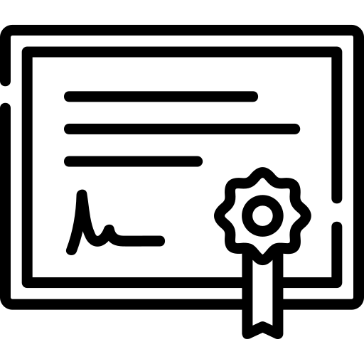 Z certyfikatem