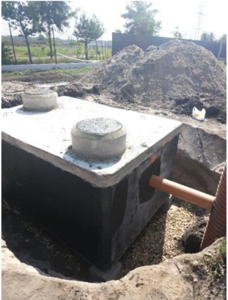 Zbiornik betonowy — Tarnobrzeg